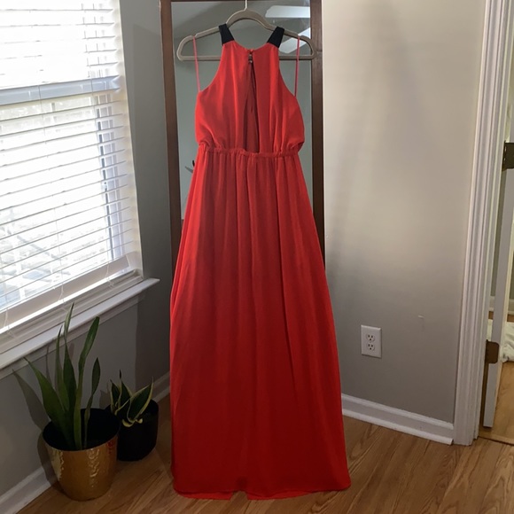 Astr Red Maxi Dress - Picture 2 of 5